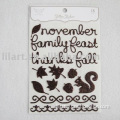 Fall Glitter Sticker